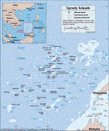 Spratly Islands Map 1994